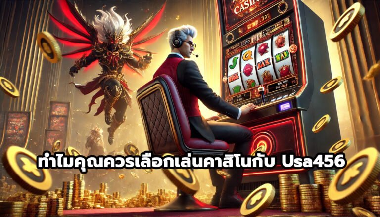 ทำไมคุณควรเลือกเล่นคาสิโนออนไลน์กับ usa456-10