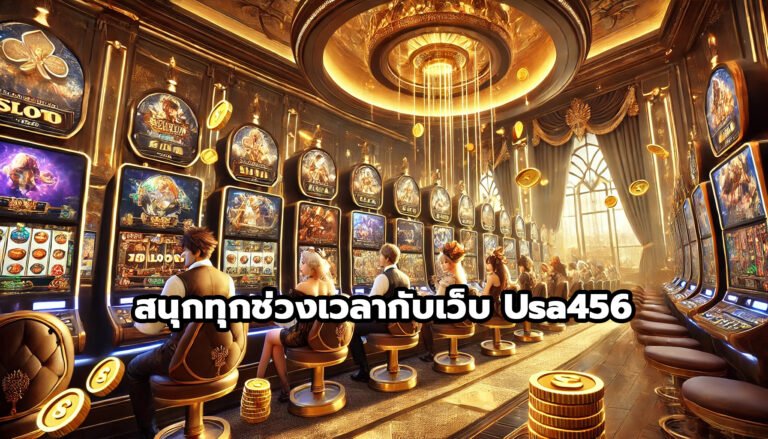 สนุกทุกช่วงเวลากับเว็บ usa456-7