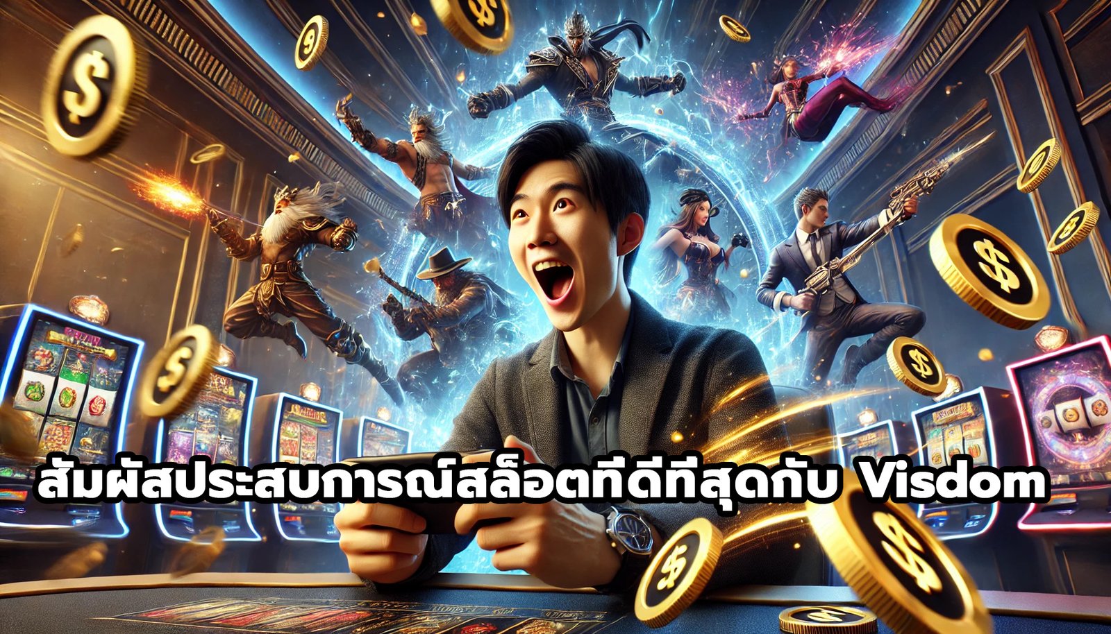 สัมผัสประสบการณ์สล็อตที่ดีที่สุดกับ Visdom-15
