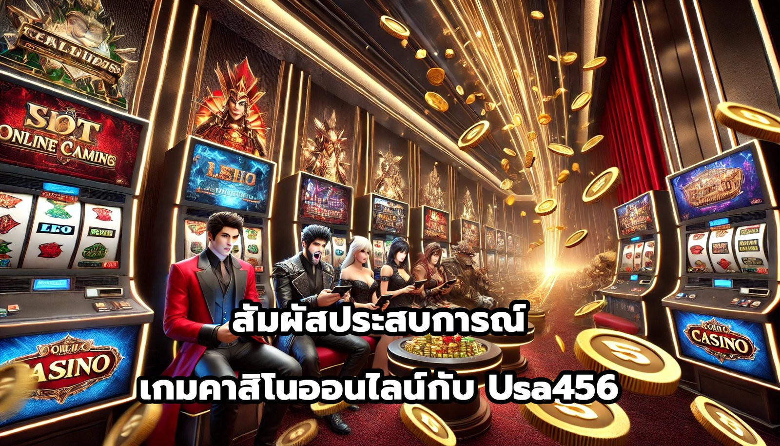 สัมผัสประสบการณ์เกมคาสิโนออนไลน์กับ usa456-9